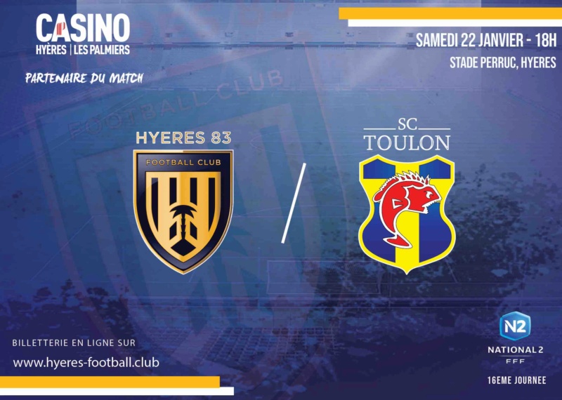 Hyères 83 FC - SC Toulon Affich10