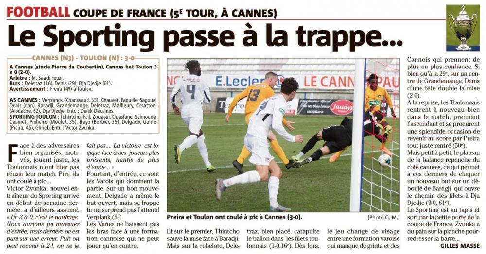 Coupe de France :  5ème tour avec un choc Cannes - Toulon Vm3_th13