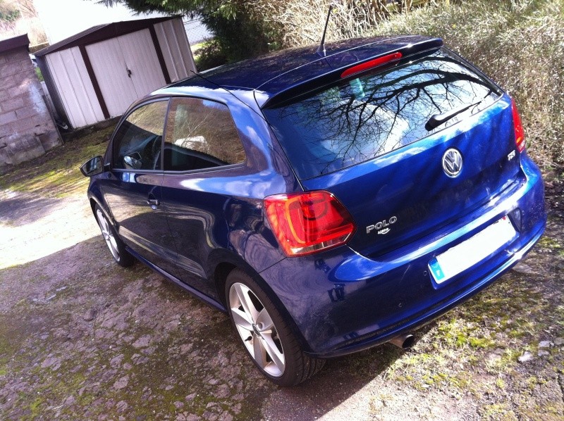 [Vendu] Polo TSI 105 CV 3 portes Bleu Shadow Pack Design Chassis Sport Photo_13