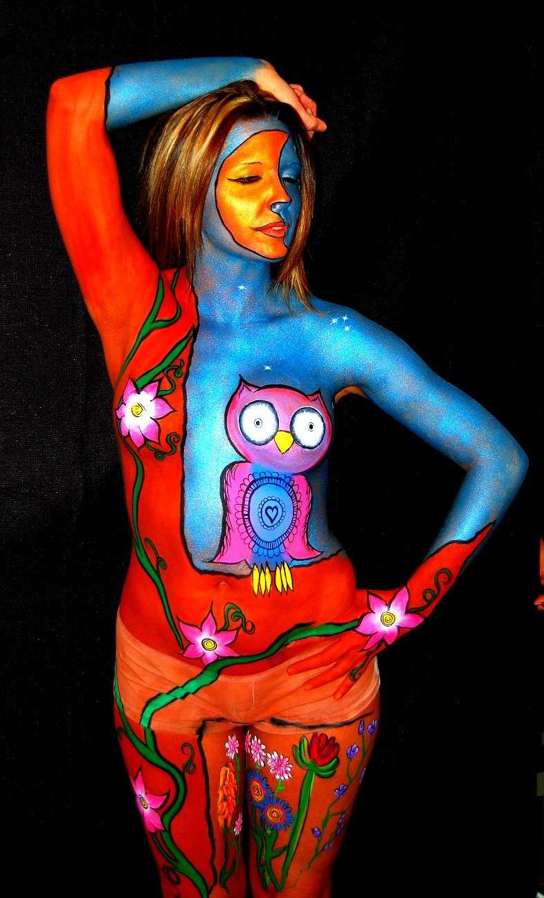 My First Body Painting Sis10