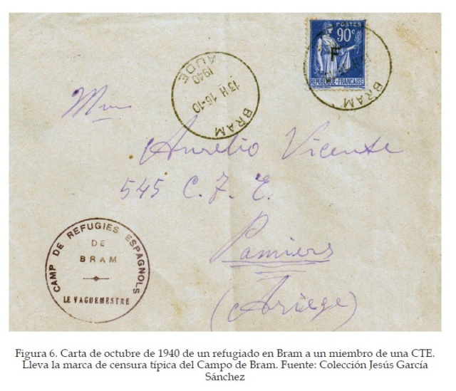 La historia postal de los campos de refugiados españoles en Francia, 1939-1945 Figura15