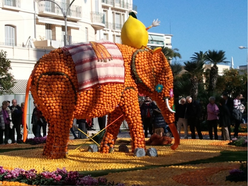 La fête des citrons à Mentons 05-03-15