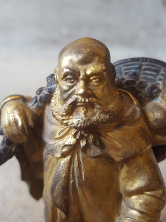 bronze doré Bodhidharma 20190813