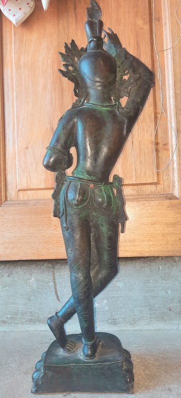 sculpture divinité  TARA en bronze  20220620