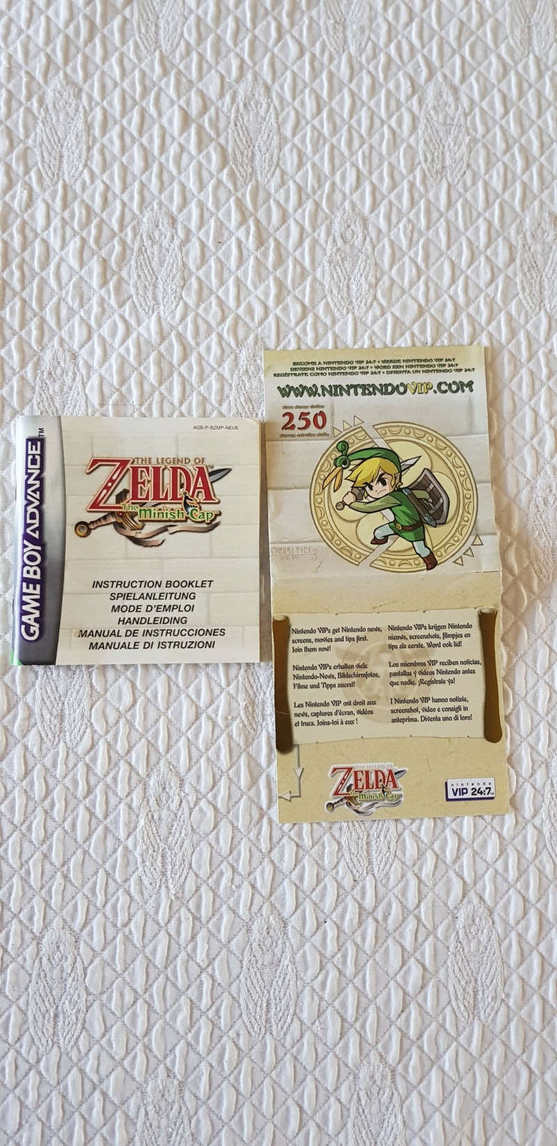 VENDU Zelda The Minish Cap GBA 20210417