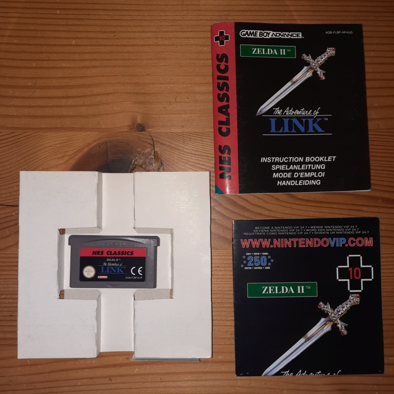VENDU The Adventure Of Link/Zelda II (NES Classics) GBA 20221018