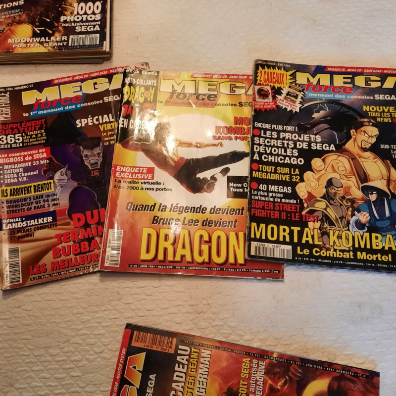 Vendu Lot magazines MEGA force 20230448