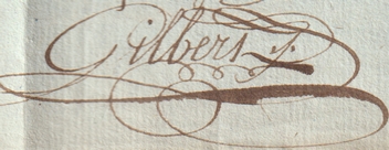 Tarif de janvier 1792 Sign210