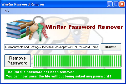 WinRar Password Remover   لفك أي برنامج مضغوط محمي بكلمة سر Winrar10