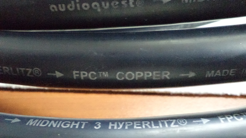 Audioquest Midnight 3 Hyperlitz Speaker Cable (Sold) Audioq11