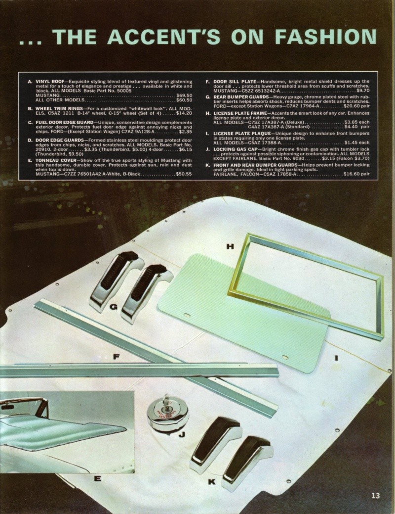 1967 Ford Accessories brochure Option22