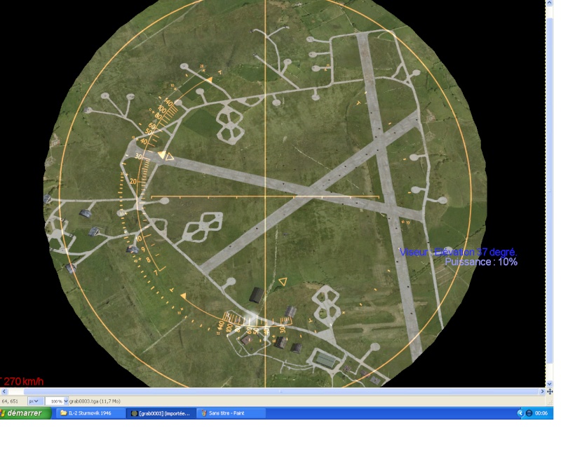 Quatrième mission : résultat du bombardement. 310