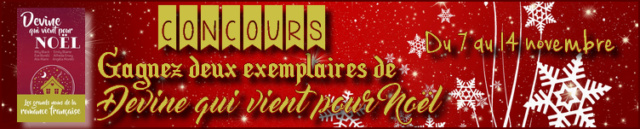 Concours - Gagnez deux exemplaires de Devine qui vient pour Noël !  Concou11