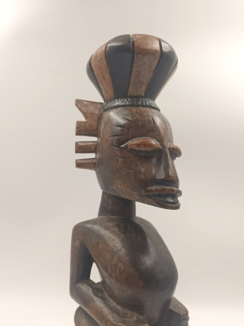 Statuette africaine Inspiration Sénoufo Souvenir de voyage Img_2525