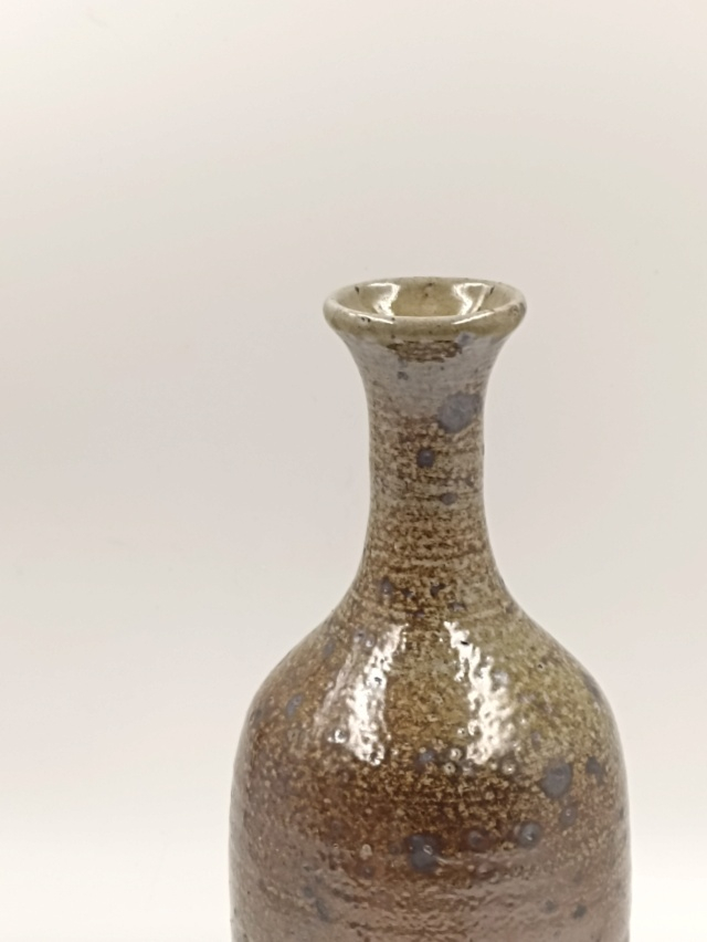 Vase en grès pyrité signature à identifier Img_2761