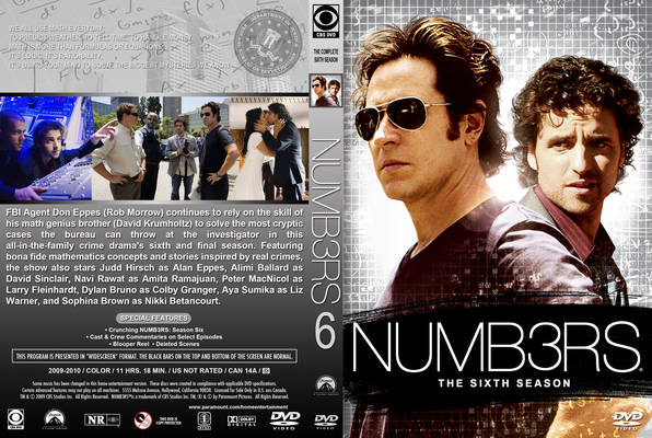 الموسم السادس والأخير من مسلسل Numb3rs  season 6 كامل ومترجم وبنسخة DVD RIB وعلي سيرفر اسرع من الميديا فاير Numb3r13