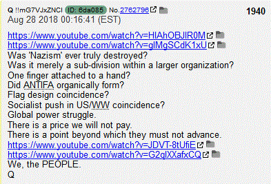 Q Drops 28 August 194010