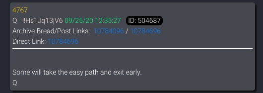 Q Drops 25 September 2020 476710