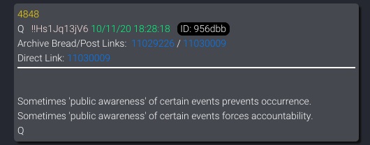 Q Drops 11 October 2020 484810