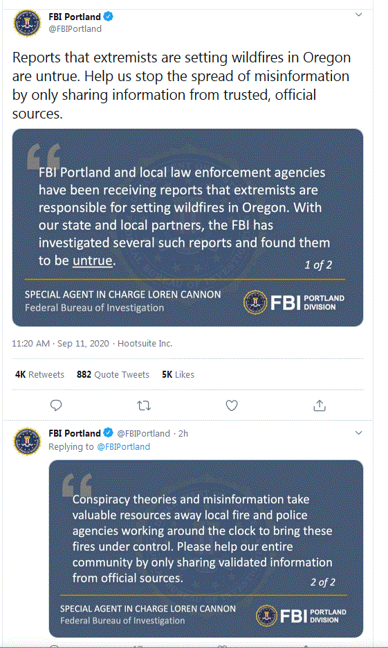People, the globalists are literally burning down the entire Left Coast. Fbi_po10