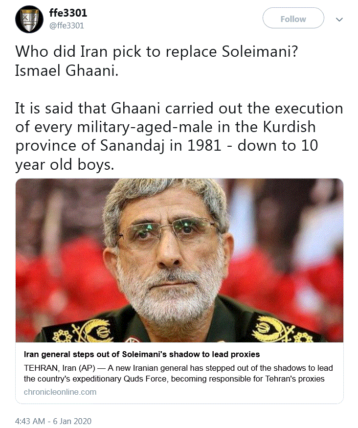 So Who Replaced Qassem Soleimani After Trump Waxed Him? – Details Inside That You Probably Haven’t Heard Much (if anything) About Ismael10