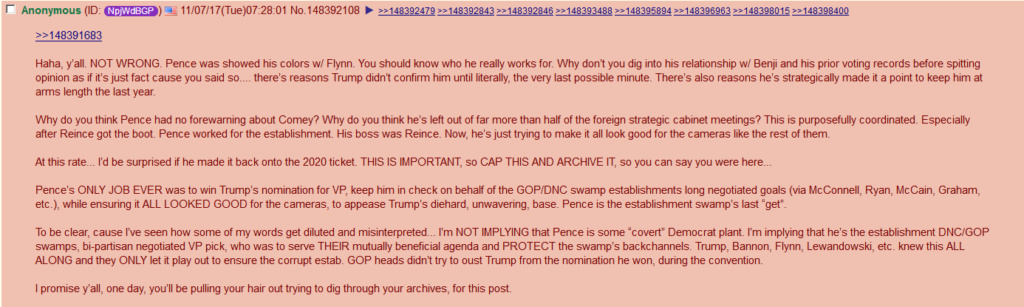 MegaAnon Postings to 4chan and Reddit – Complete Full Text Megano10