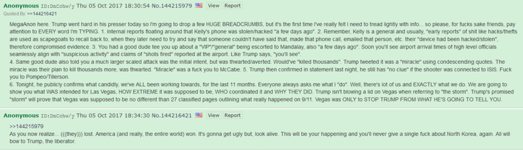 MegaAnon Postings to 4chan and Reddit – Complete Full Text Megano11