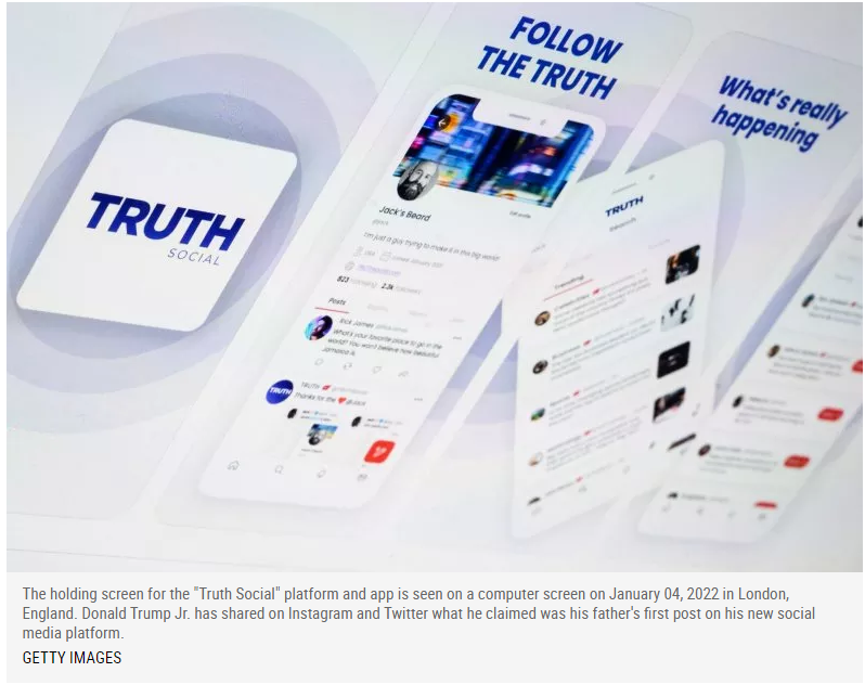Donald Trump’s “Truth Social Media Platform” - A Thread for any New News Truth_11
