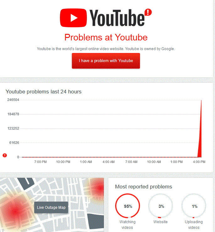 FYI - YouTube is down - See Inside (update - Something is up with much of the entire internet) U-tube11