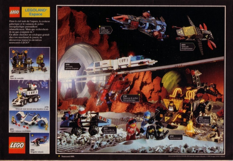 Collection Lego Espace : bienvenue dans ma space galaxie Pub_le12