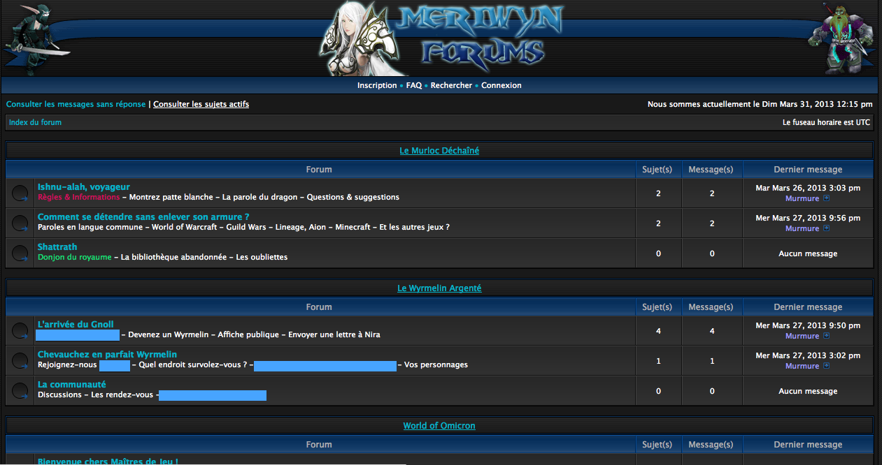 Projet site & forums sur les MMORPG & publicité Captur10