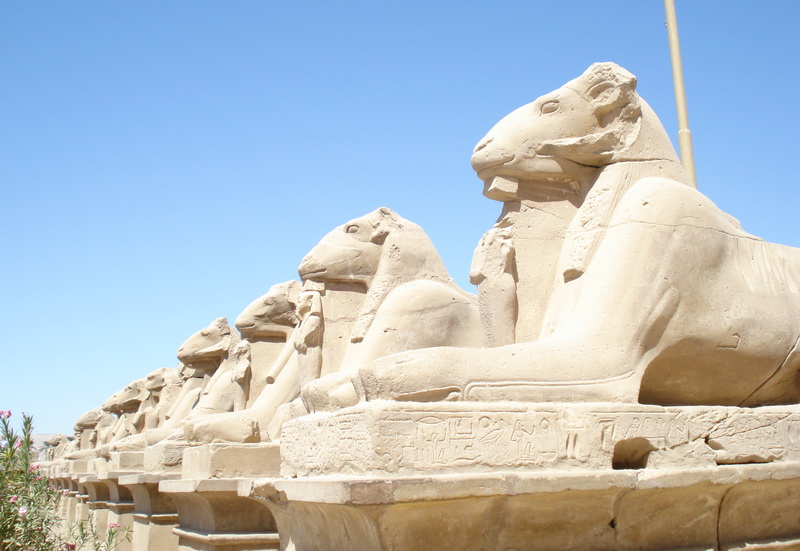 Karnak en Egypte  Egyp110