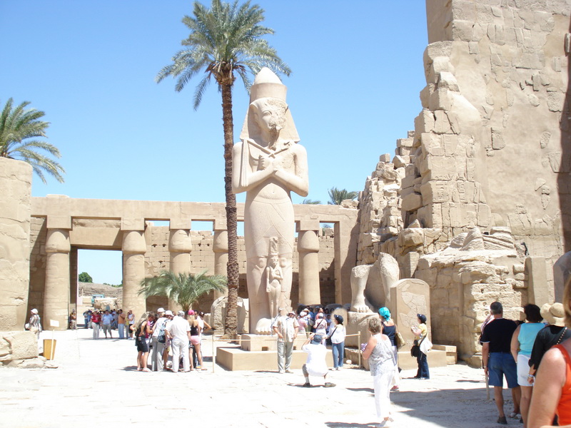 Karnak en Egypte  Egyp210