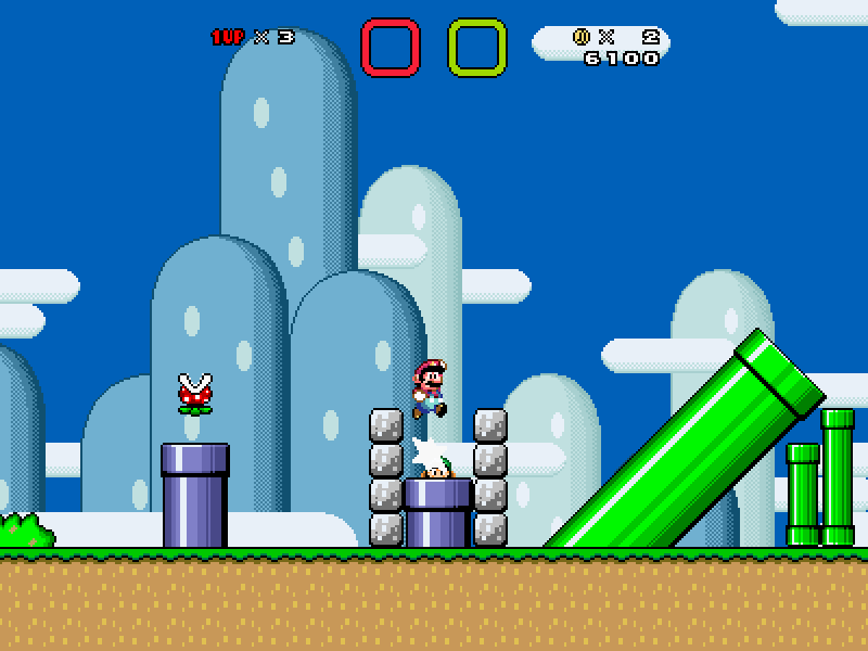 SMW Remake: Yoshi's Island 1 Screen20