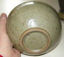 Bowl with fish mark - John Dan, Wivenhoe Pottery? Dscn9624