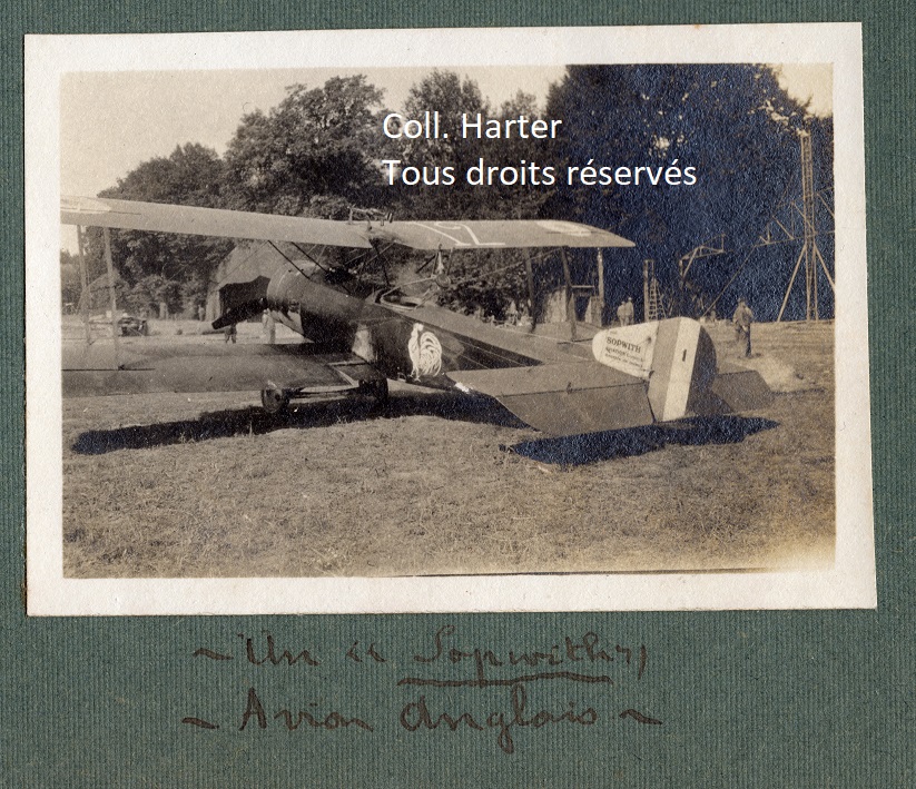 Photographies d'avions ww1, Collection privée HARTER Img16410