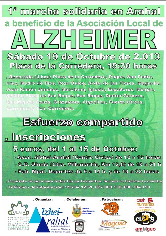 I MARCHA SOLIDARIA DEL ALZHEIMER - Arahal 2013 Alzeim10