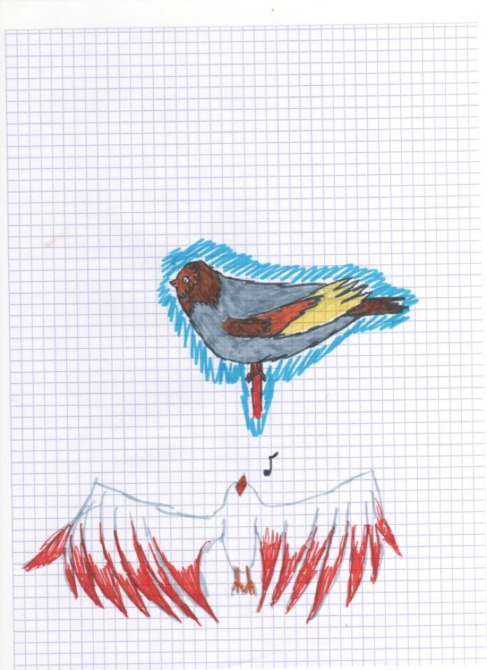 dessin oiseau