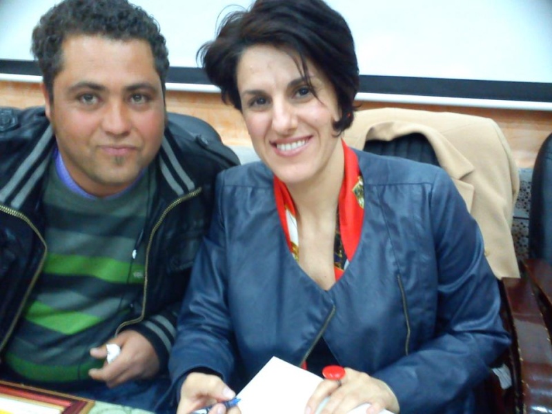 Djemila BENHABIB  et Samir à Bejaia  110