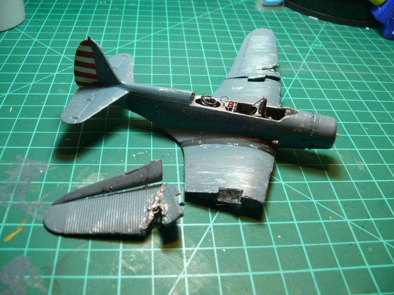 Dio WW2 Pacific Douglas Devastator 1/72 Airfix - PBY5 Catalina 1/72 Academy P1050322