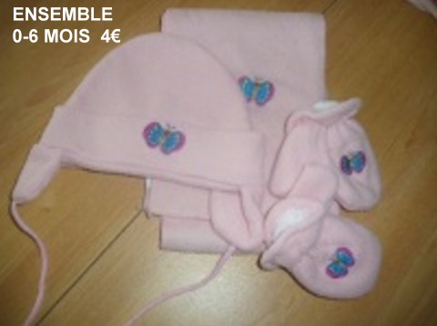 Echarpes bonnets gants  garçon-fille Fille-10