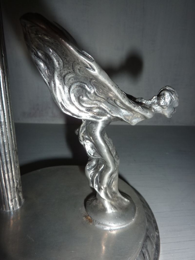 lampe  mascotte " Spirit of ectasy "  ROLLS ROYCE P1020820