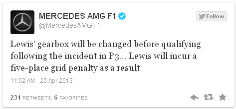  9 & 10 - Mercedes AMG 2013 - Nico Rosberg et Lewis Hamilton - Page 2 Tweet_10