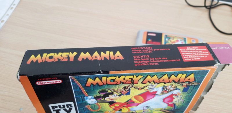 ( VDS) jeux super nintendo en boite 20190131