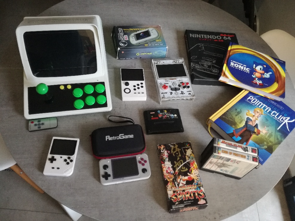 Vente OC + retrogaming + livres GARANTIE SANS COVID ! 210