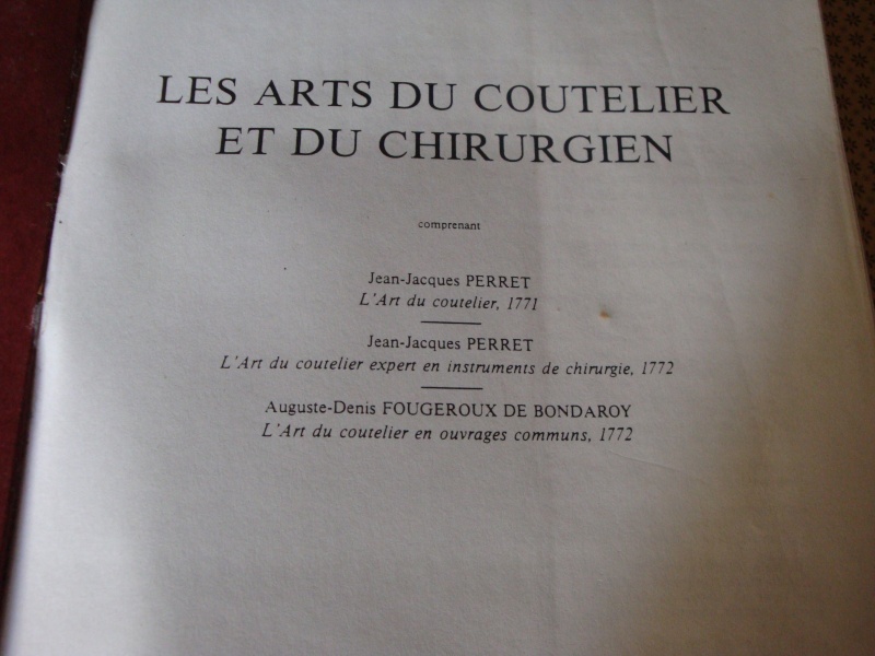"L'Art du Coutelier" par Mr Jean-Jacques Perret Dsc02726