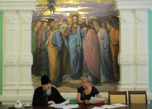 В Епархиальном управлении прошло совещание по проведению II форума православной казачьей молодежи «Казачье единство» 1115