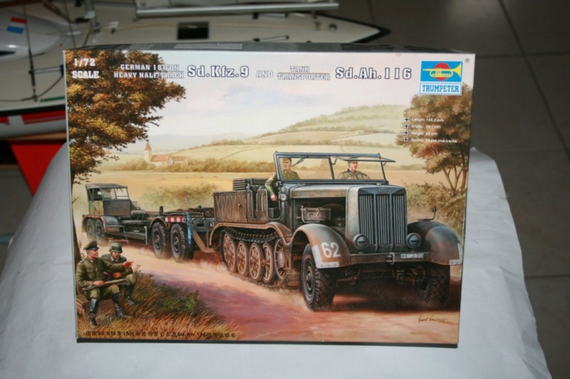 FAMO Sd.Kfz. 9 et Remorque porte-char Sd.Ah. 116 [ TRUMPETER ] Famo_e10