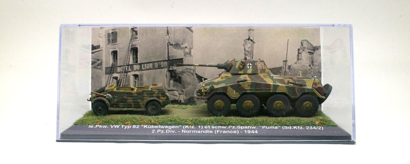 Schwerer Panzerspähwagen "Puma" Sd.Kfz. 234/2  & Pkw. VW typ 82 "Kübelwagen" [ITALERI 1/72°] Sdkfz_44