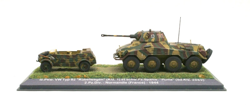Schwerer Panzerspähwagen "Puma" Sd.Kfz. 234/2  & Pkw. VW typ 82 "Kübelwagen" [ITALERI 1/72°] Sdkfz_45